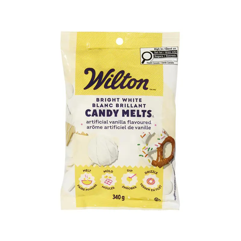 WILTON - CANDY MELTS BRIGHT WHITE 340GR