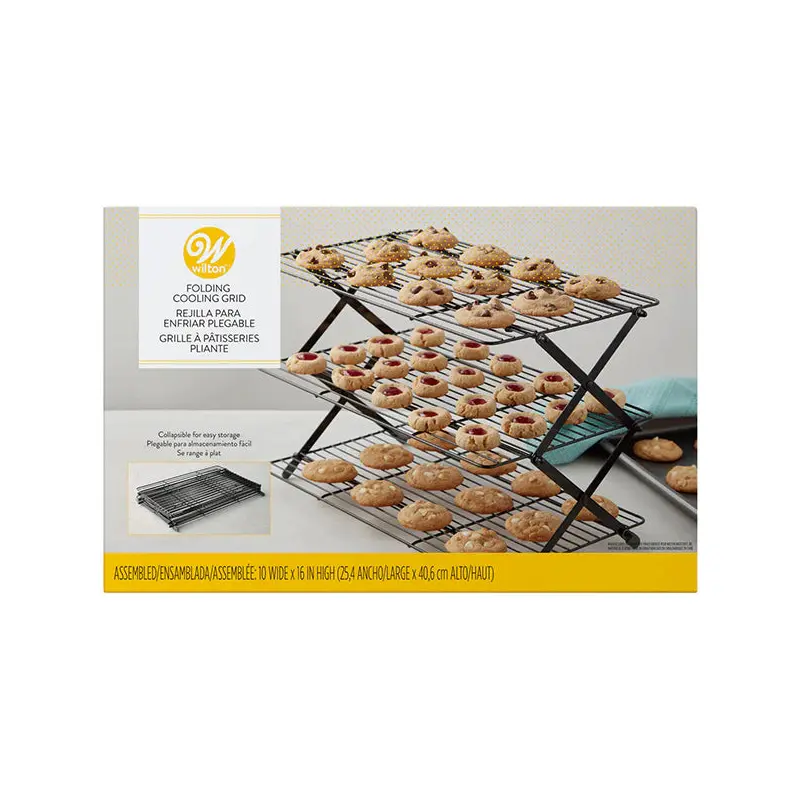 WILTON - COLLAPSIBLE COLLING GRID 3 TIER GOLD 4x1 UN