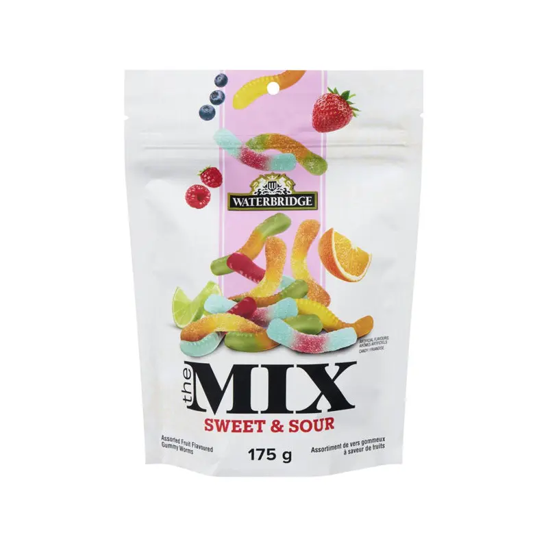 WATERBRIDGE - THE MIX SWEET & SOUR WORMS SUR 175GR