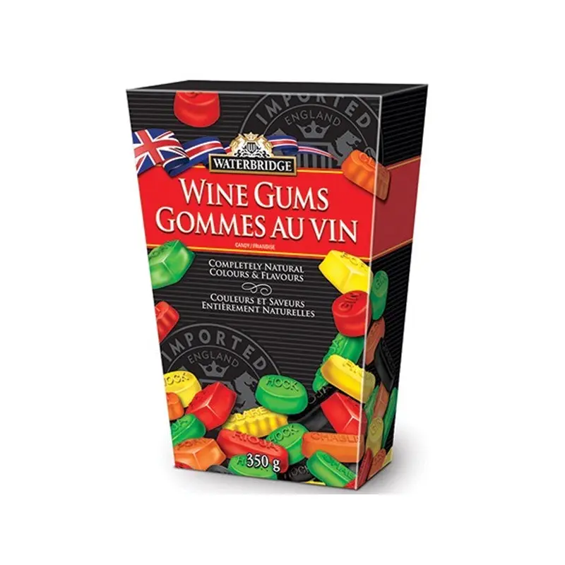 WATERBRIDGE - WINE GUMS MINI TOWER 350GR