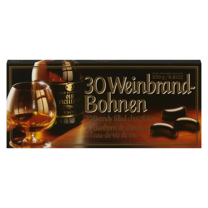 WEINBRAND BOHNEN - OLD EXCELLENT BRANDY BEANS 250GR