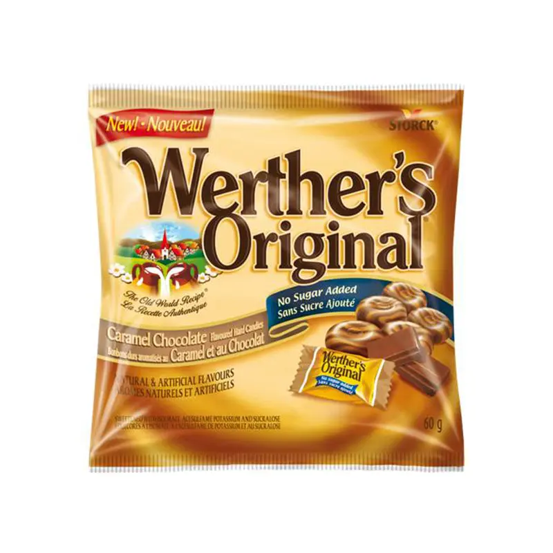 WERTHERS - ORIGINAL CARAMEL CHOCOLATE 12x60 GR