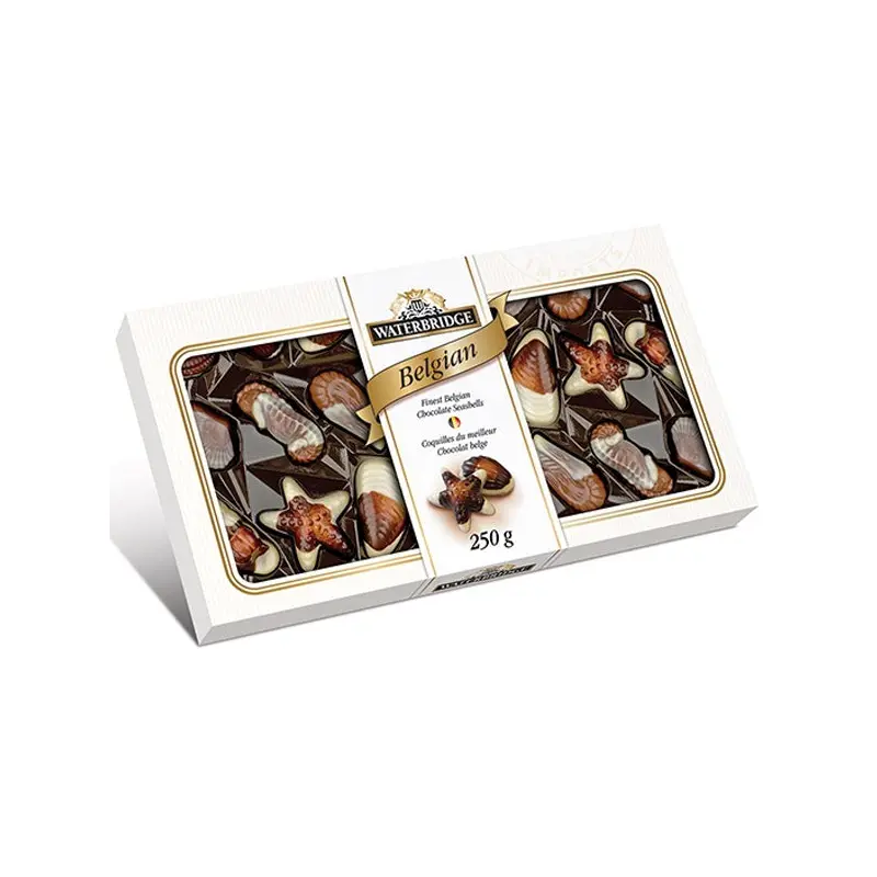 WATERBRIDGE - BELGIAN CHOCOLATE SEASHELL 250GR