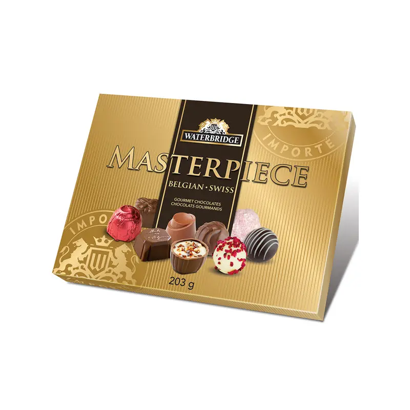 WATERBRIDGE - MASTERPIECE SWISS & BELGIAN ASSORTED 8x203 GR