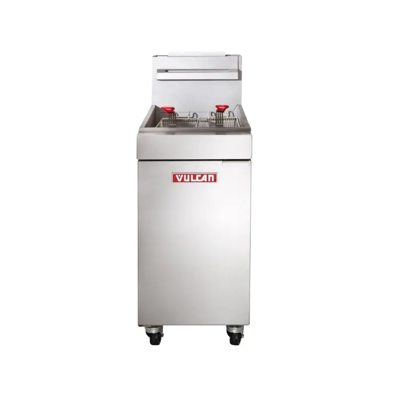 VULCAN - LG500 65-70LB LIQUID PROPANE FLOOR FRYER 150000 BTU EA