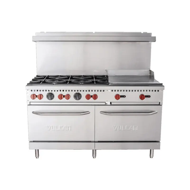 VULCAN - SX60F-6B24G 6 BURNER WITH 24" GRIDDLE RANGE 60"