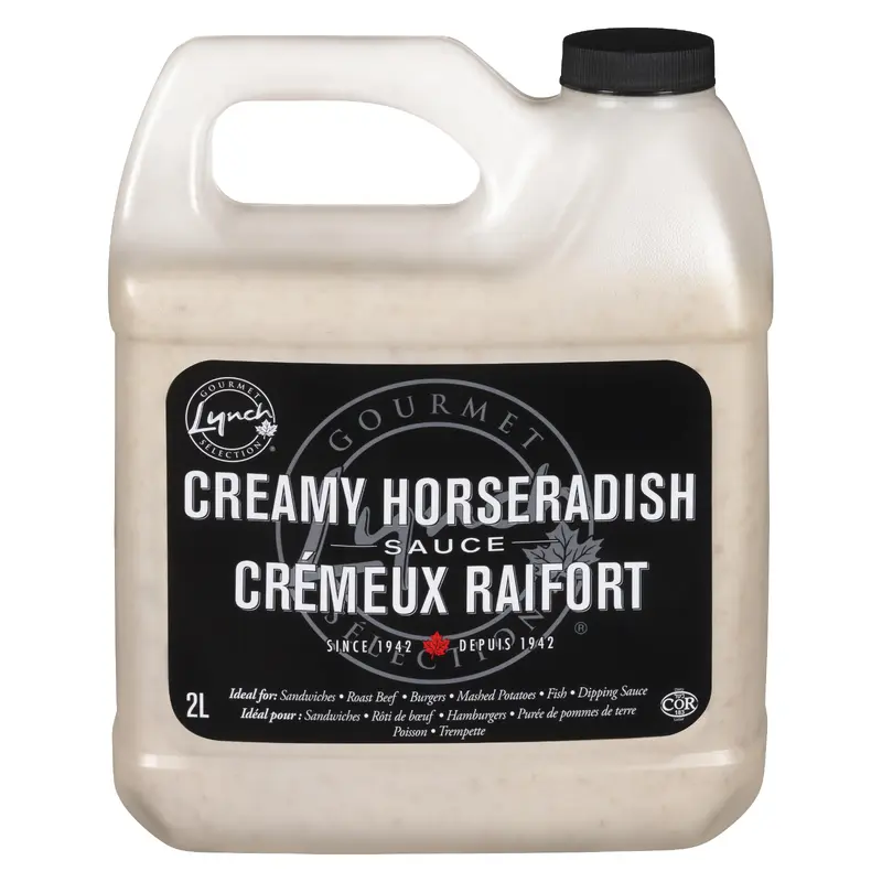 W.T. LYNCH - WT CREAMY HORSERADISH SAUCE 2LT
