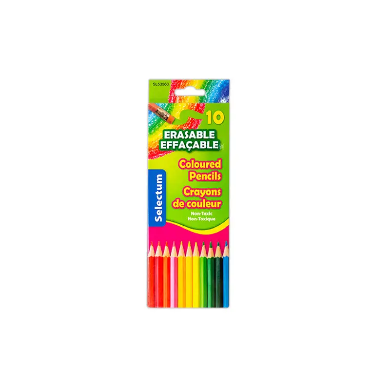 VLB - ERASABLE COLOUED PENCIL 10EA