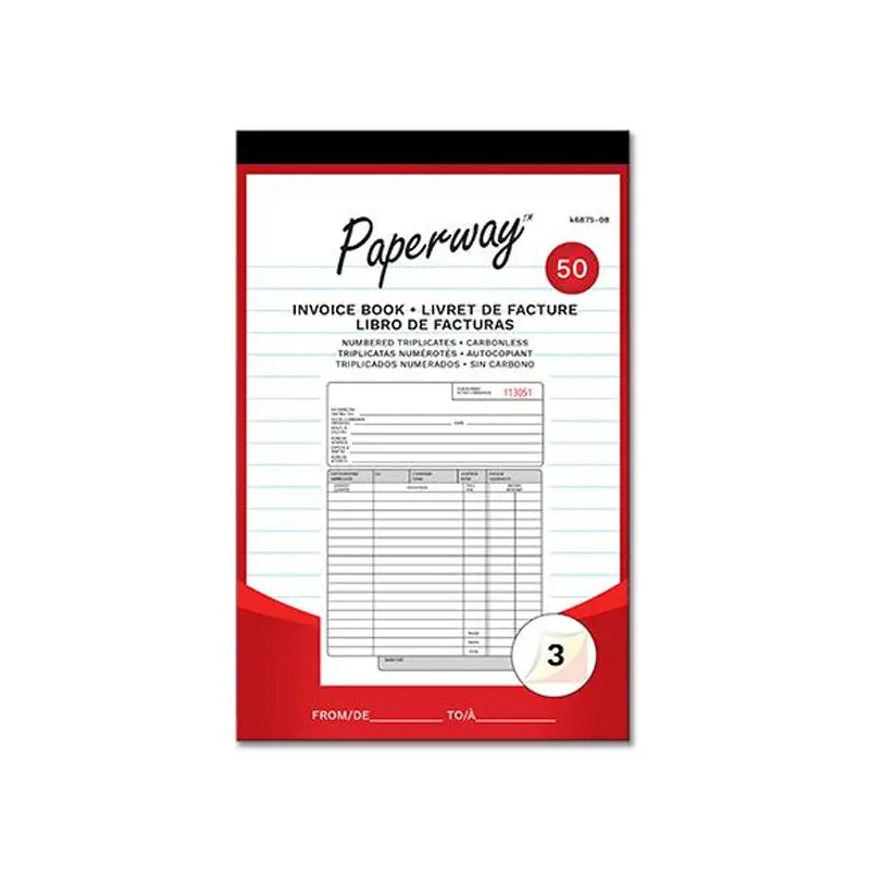 VLB - KAMSET RECEIPTS BOOK 3 COPY EA