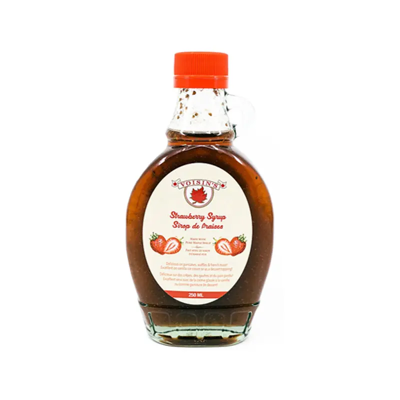 VOISIN - MAPLE SYRUP STRAWBERRY 12x250 ML