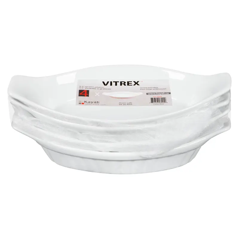 VITREX - 9.5IN GRATIN 4EA