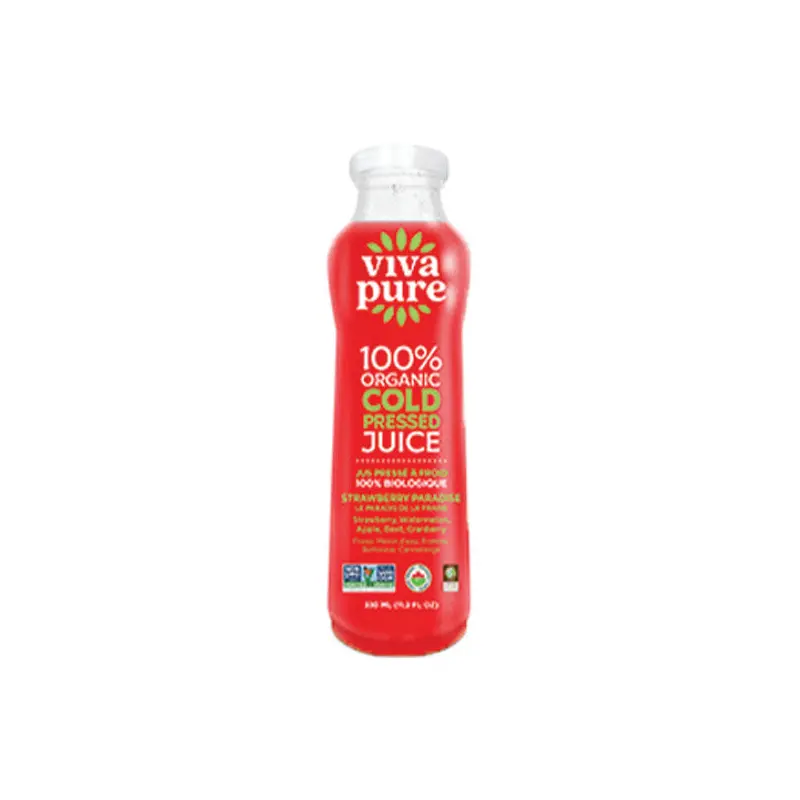 VIVA PURE - 100% STRAWBERRY PARADISE 12x330 ML