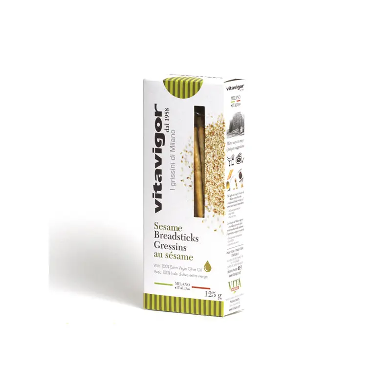 VITAVIGOR - BREADSTICKS SESAME 125GR