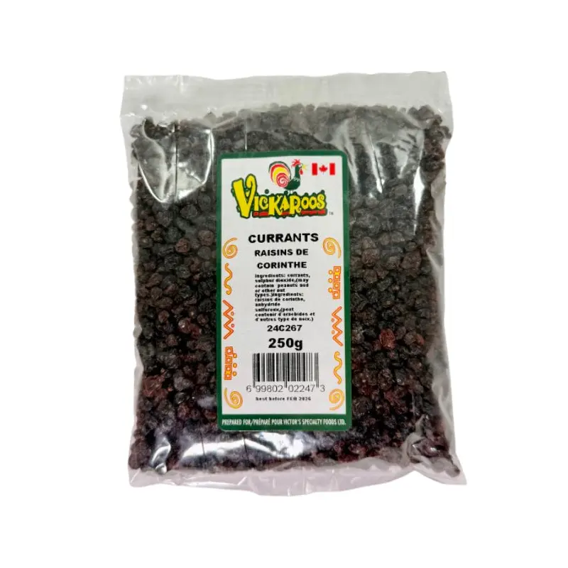 VICKAROOS - CURRANTS 250 GR