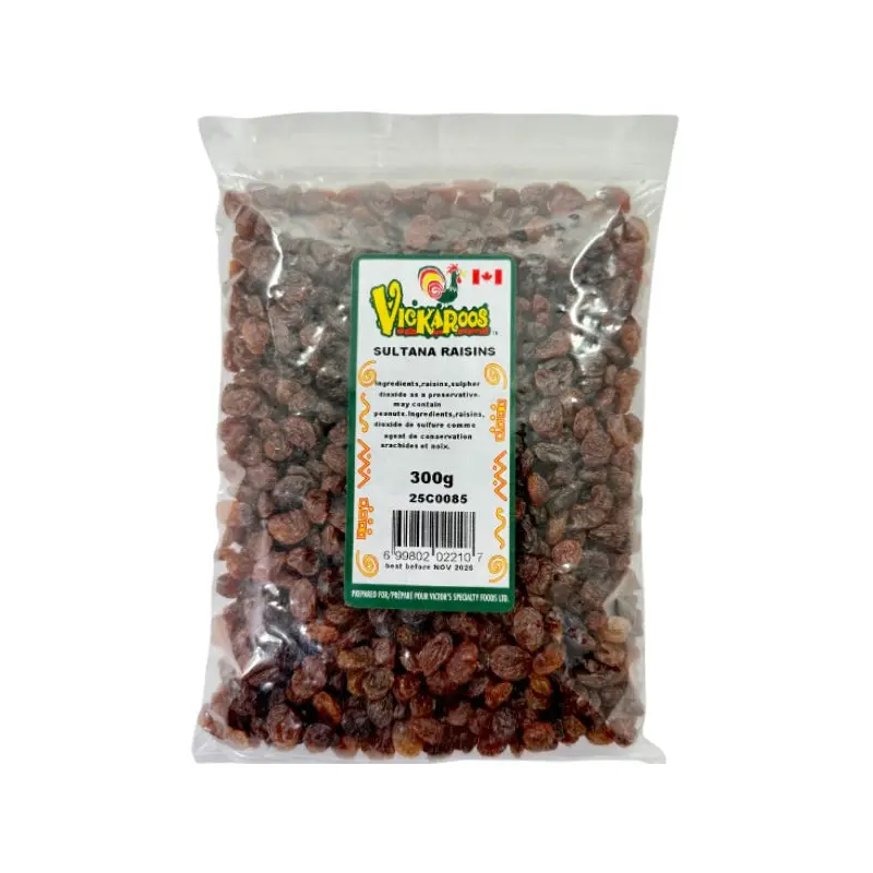 VICKAROOS - SULTANA RAISINS 300GR