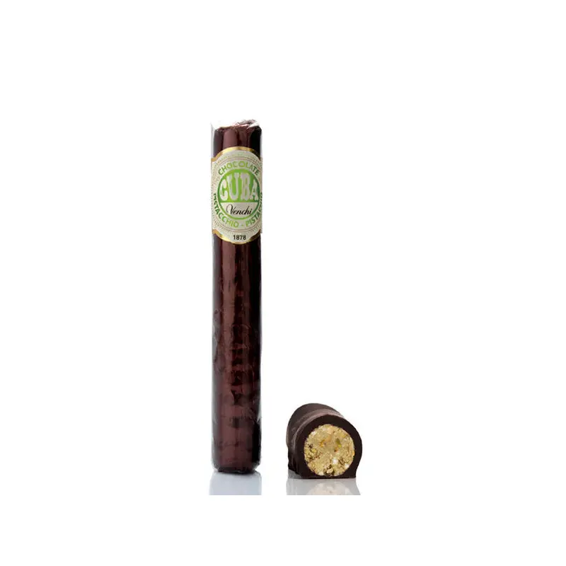 VENCHI - PISTACHIO CHOCOLATE CIGAR 15x100 GR