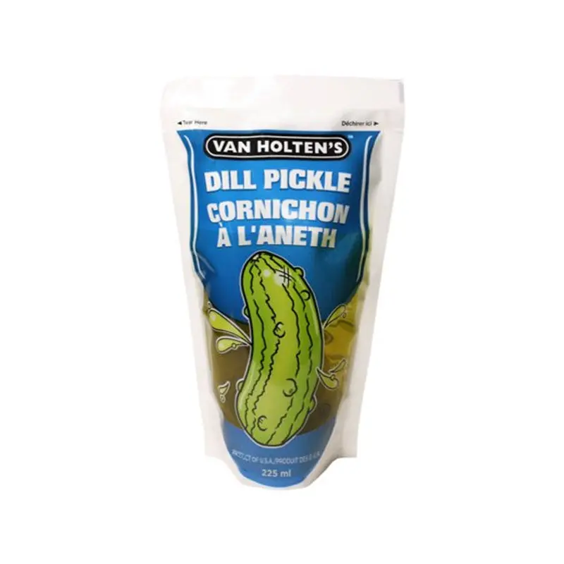VAN HOLTENS - LARGE DILL POUCHED PICKLE 12x225 ML