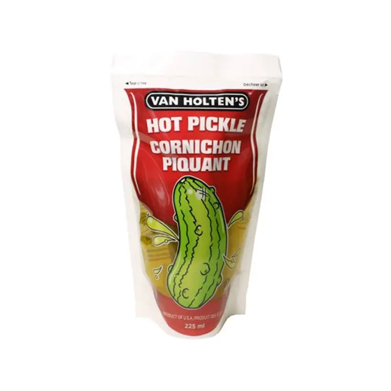 VAN HOLTENS - LARGE HOT POUCHED PICKLE 12x225 ML