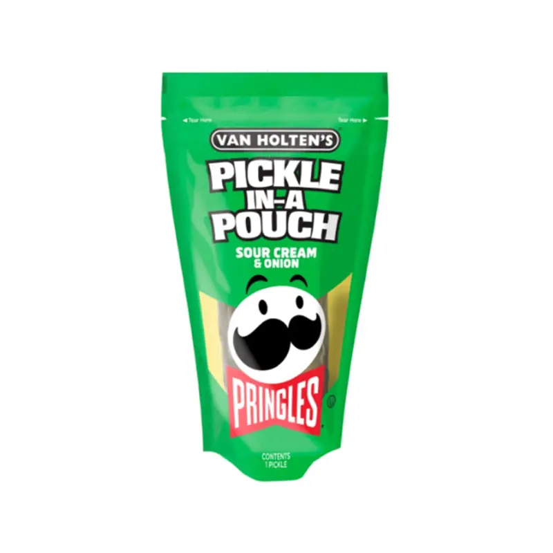 VAN HOLTENS - PRINGLES SOUR CREAM & ONION JUMBO PICKLE 12x5 OZ