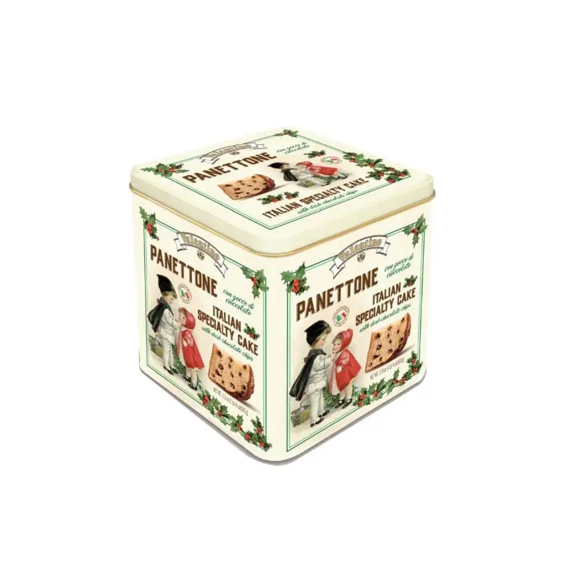 VALENTINO - PANETTONE VINTAGE TIN CHOCOLATE CHIPS 500GR