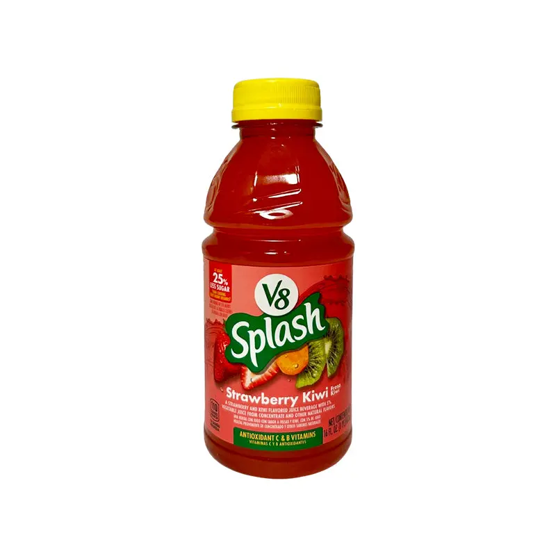 V8 - SPLASH STRAWBERRY KIWI 12x473 ML