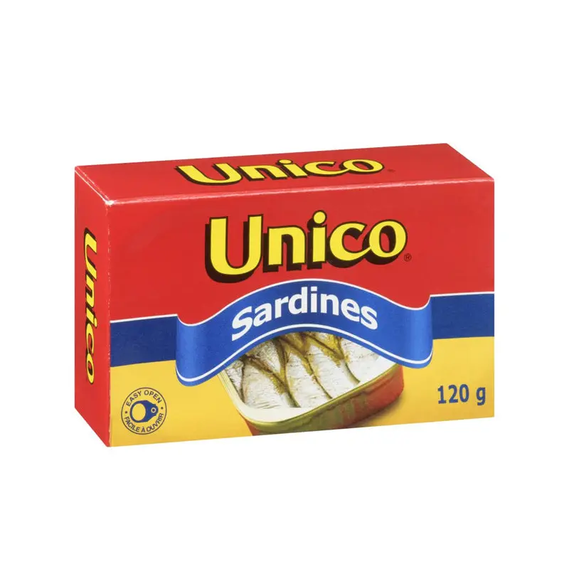 UNICO - PLAIN SARDINES 24x120 GR