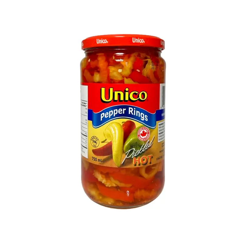 UNICO - HOT PEPPER RINGS 12x750 ML