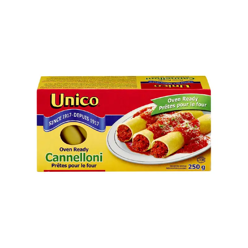 UNICO - OVEN READY CANELLONI 250GR