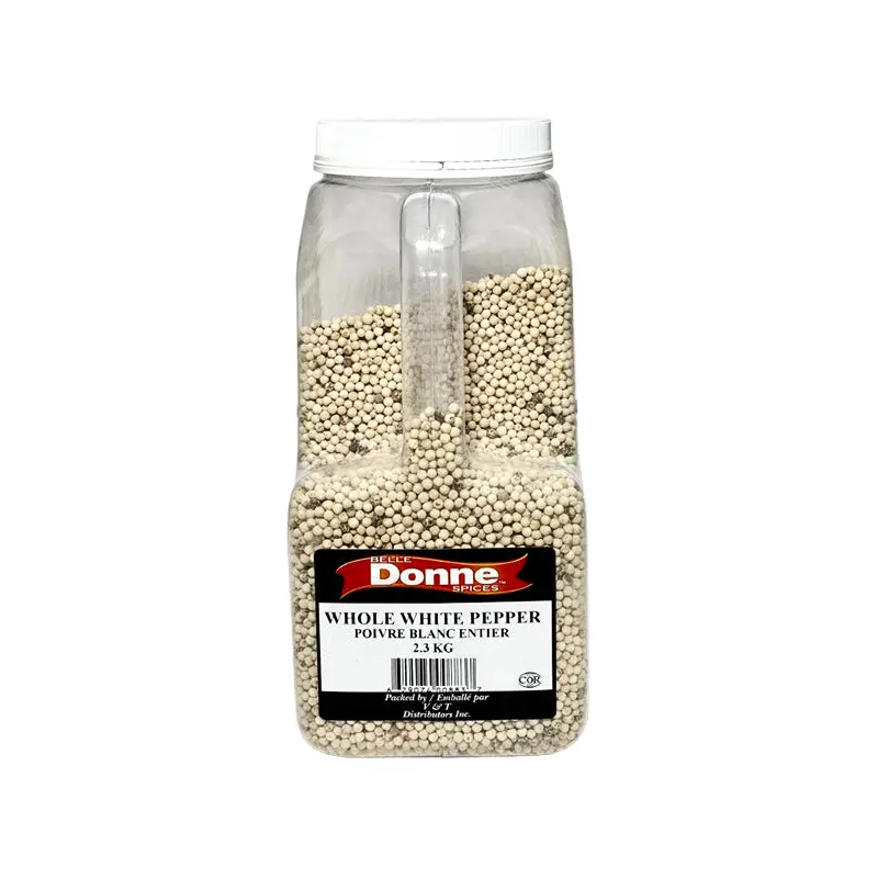 BELLE DONNE - WHOLE WHITE PEPPER 2.3 KG