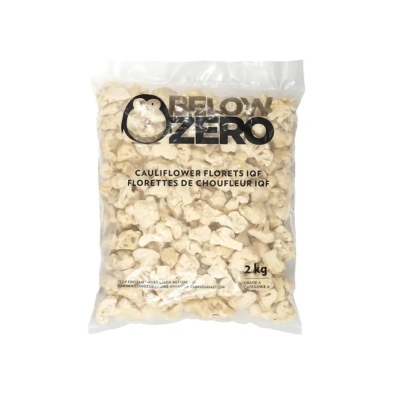 BELOW ZERO - IQF CAULIFLOWER FLORET 2KG