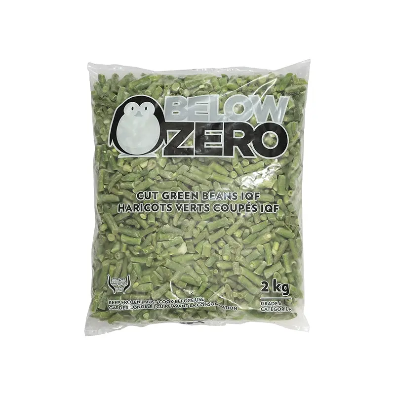 BELOW ZERO - IQF CUT GREEN BEANS 2KG