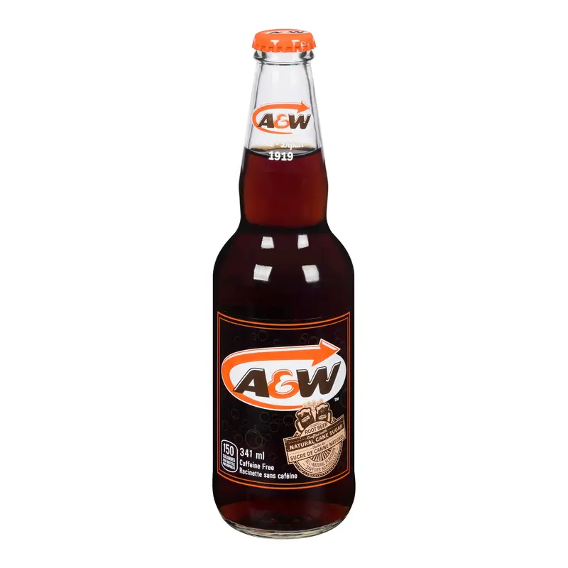 A&W - AW ROOT BEER GLASS 24x355 ML
