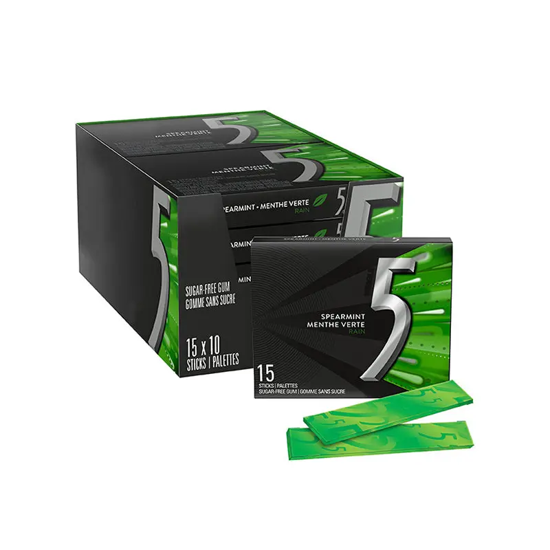 5 GUM - SPEARMINT RAIN 12x10x15 PC