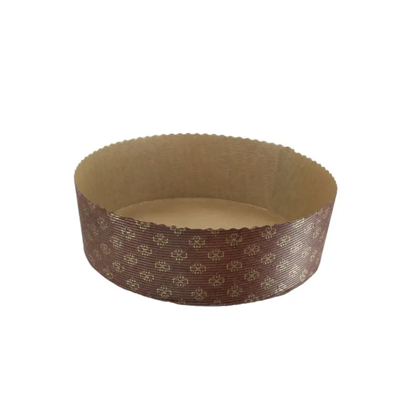 1805176803552 - NOVACART PANETTONE ROUND MOLD 8 5/8x2 3/4IN 24x20 PK