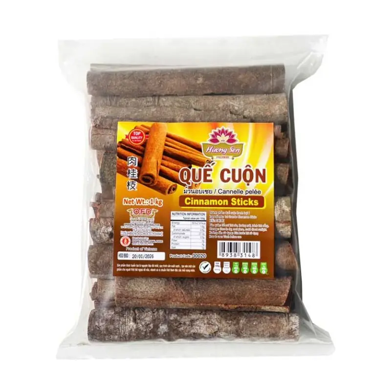 30020-0 Huong Sen Cinnamon Sticks Que Cuon 1kg x 10