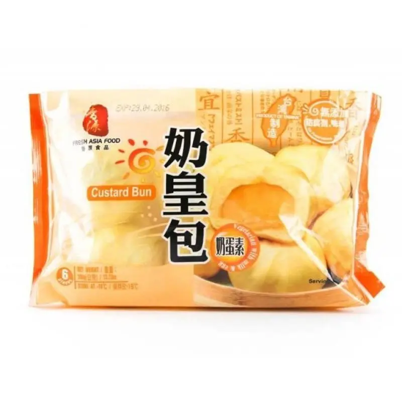 30944-4FA Frozen Custard Bun Banh Bao Kim Sa Dong Lanh 390g x 12