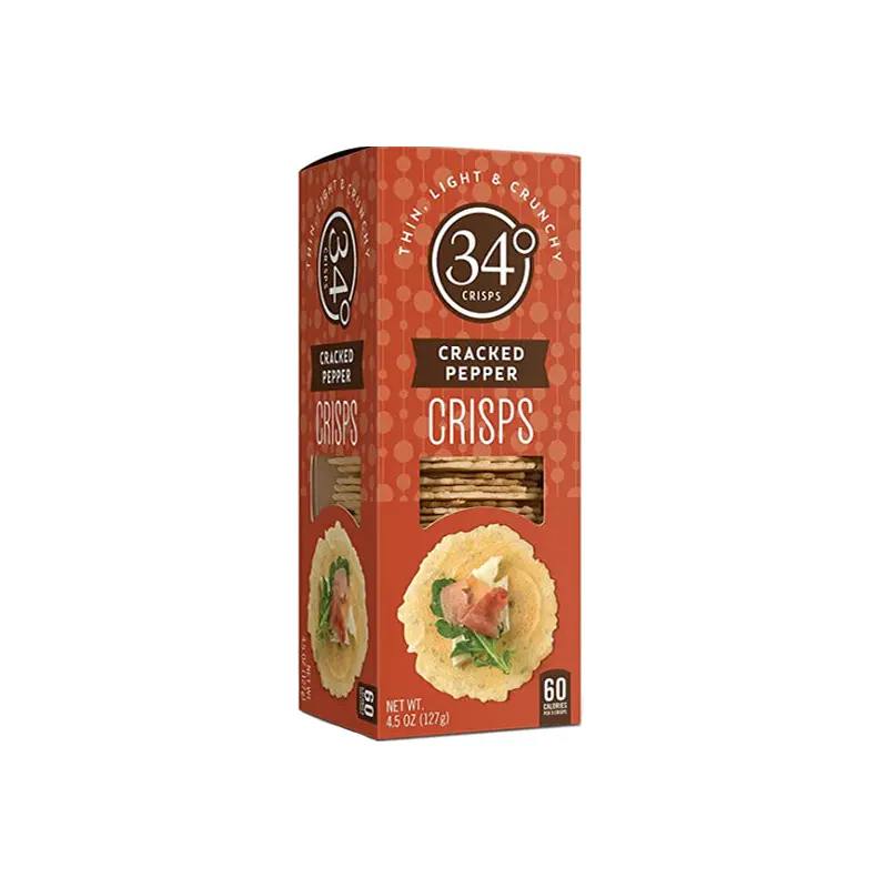 34 DEGREES - CRACKED PEPPER CRISP 127GR