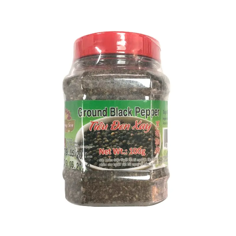 30003 Huong Sen Ground Black Pepper Bot Tieu Den Xay 100g x 1