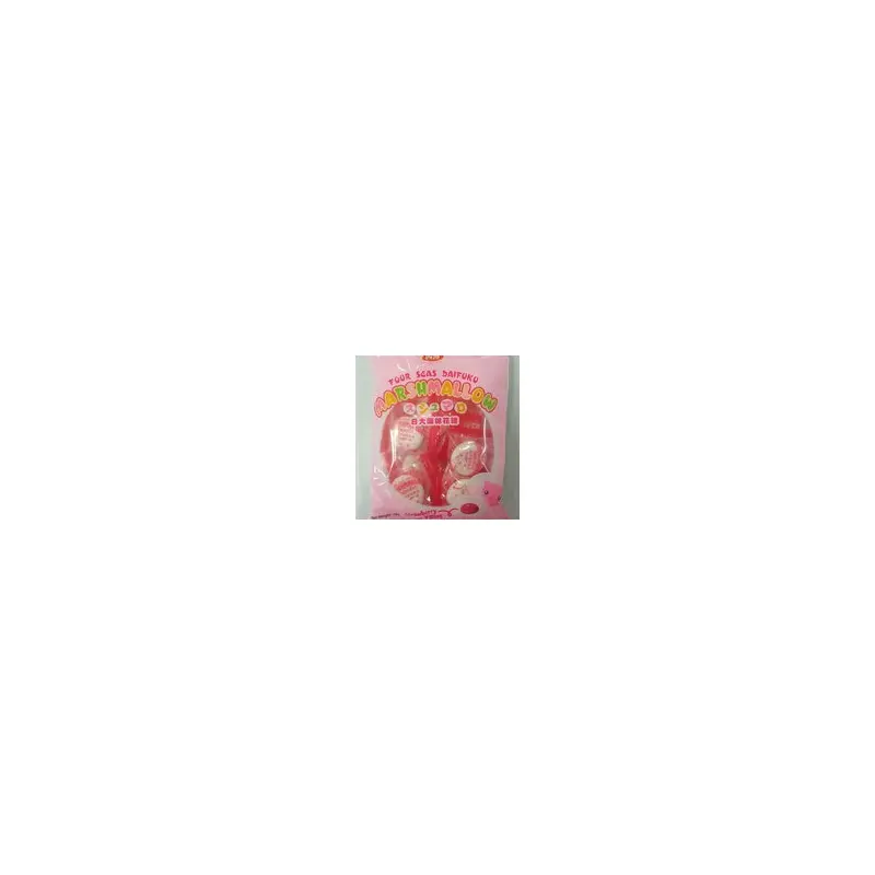 21122 FS DFK Marshmallow Strawberry keo deo dau tay58g x12