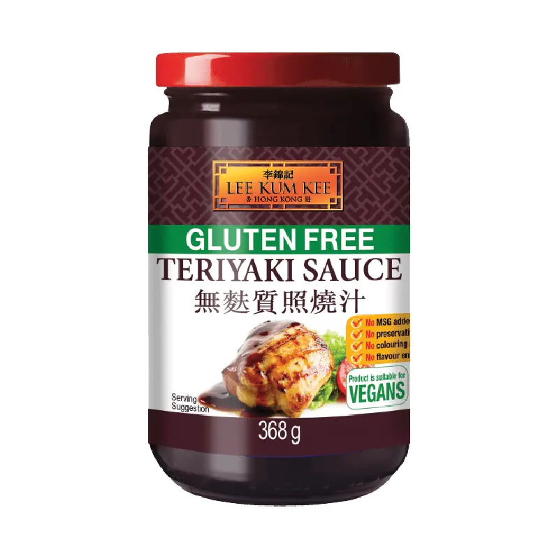 21168 LKK Gluten Free Teriyaki Sauce 368g x12