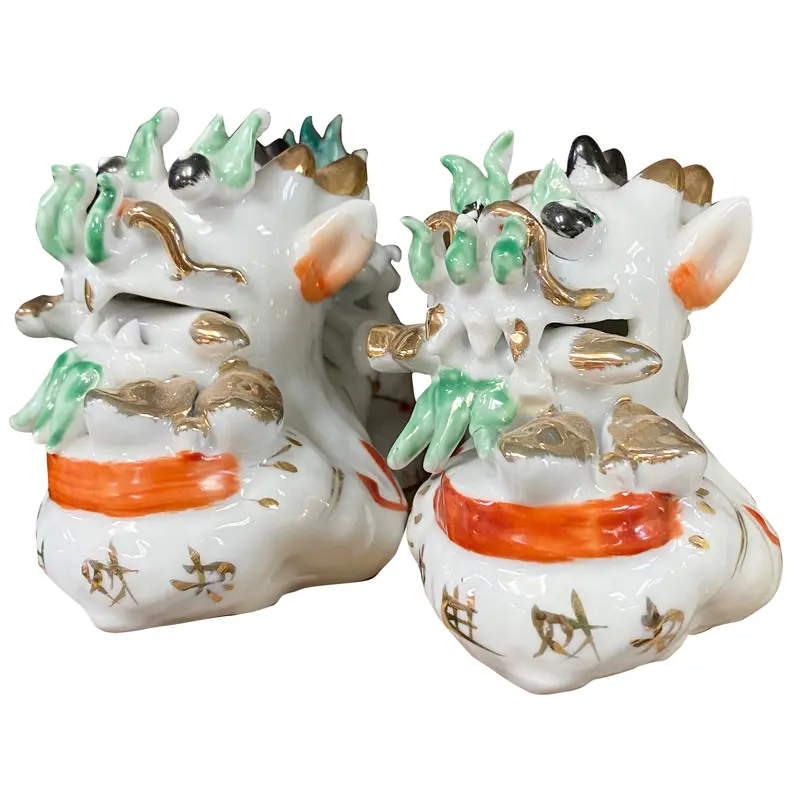 21172 Couple Pixiu Statue Cap Nghe Tho Cung 2pc x 1