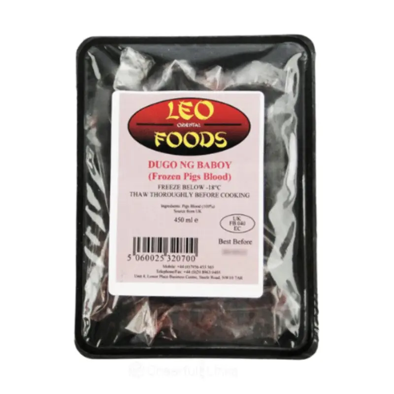 20700 Leo's Frozen Pig's Blood (Dugo) 450ml x 1