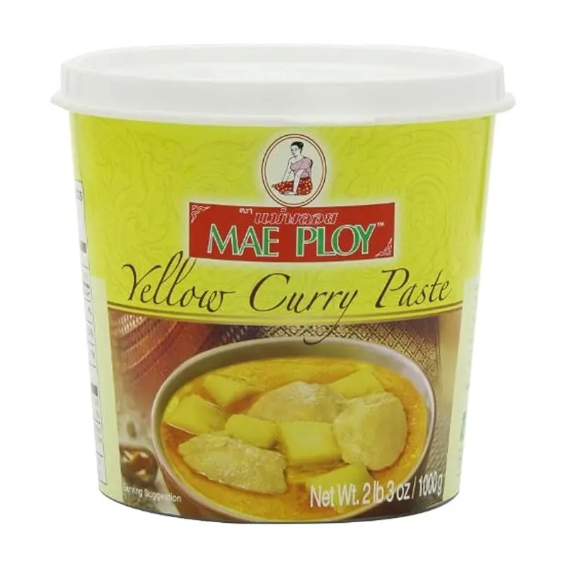 20979 Mae Ploy Yellow Curry Paste Sot Cari Vang 1kg x 1