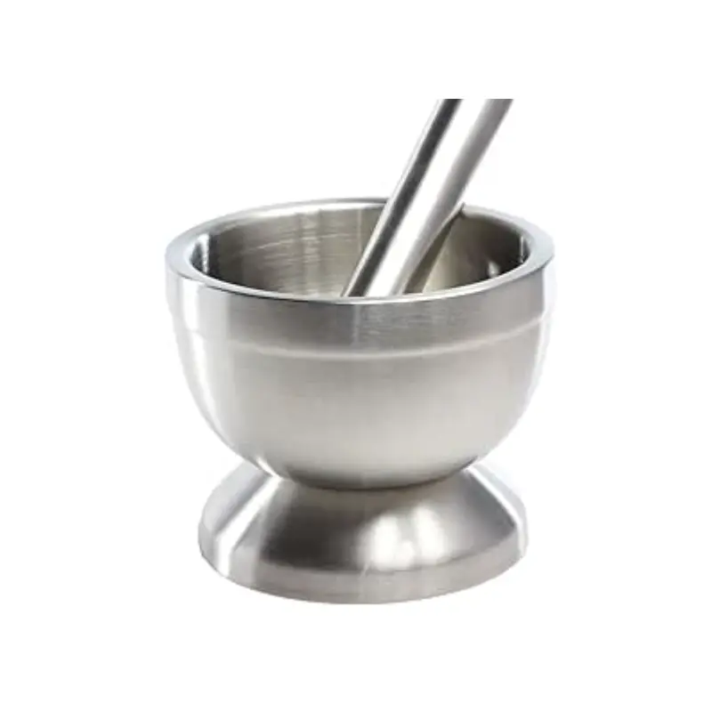 16794 Inox Mortar Coi Va Chay Inox 2pcs x 1 set