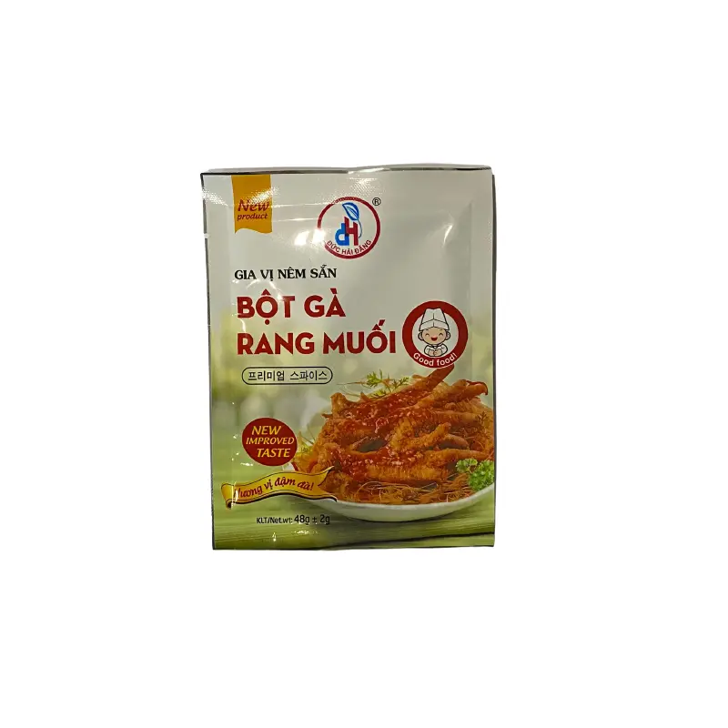 19222 Duc Hai Salted Fried Chicken Power Bot Ga Rang Muoi 48g x1