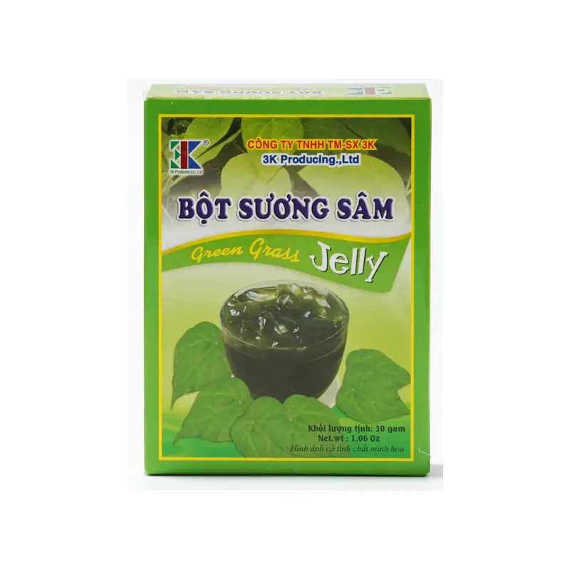 16710 3K Green Glass Jelly Suong Sam 50g x 60 (box)