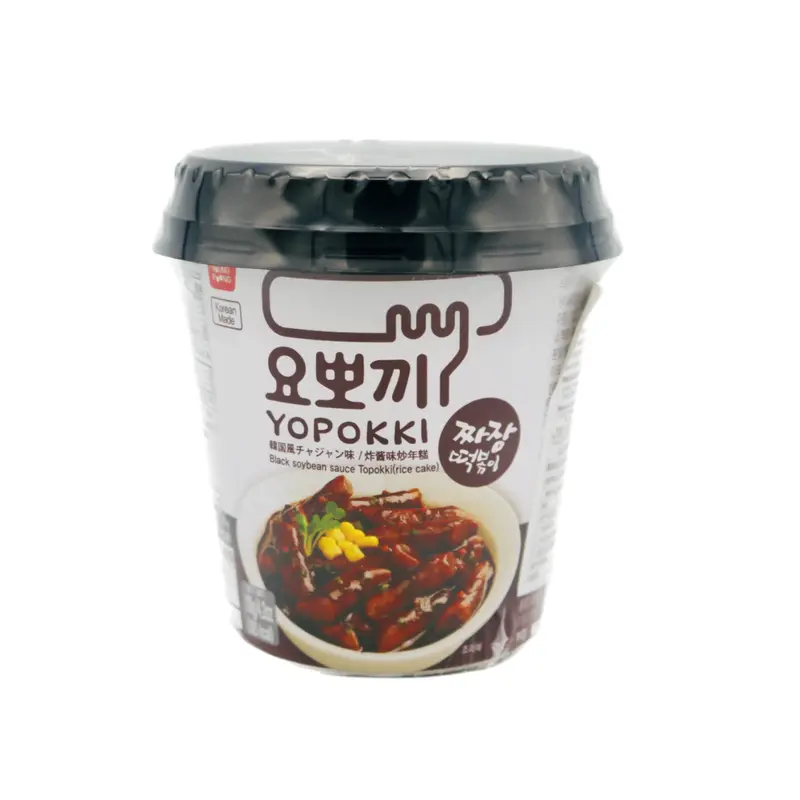 Young Poong Yopokki Halal Jjajang Topokki Cup Banh gao sot Jjajang 120g x 1