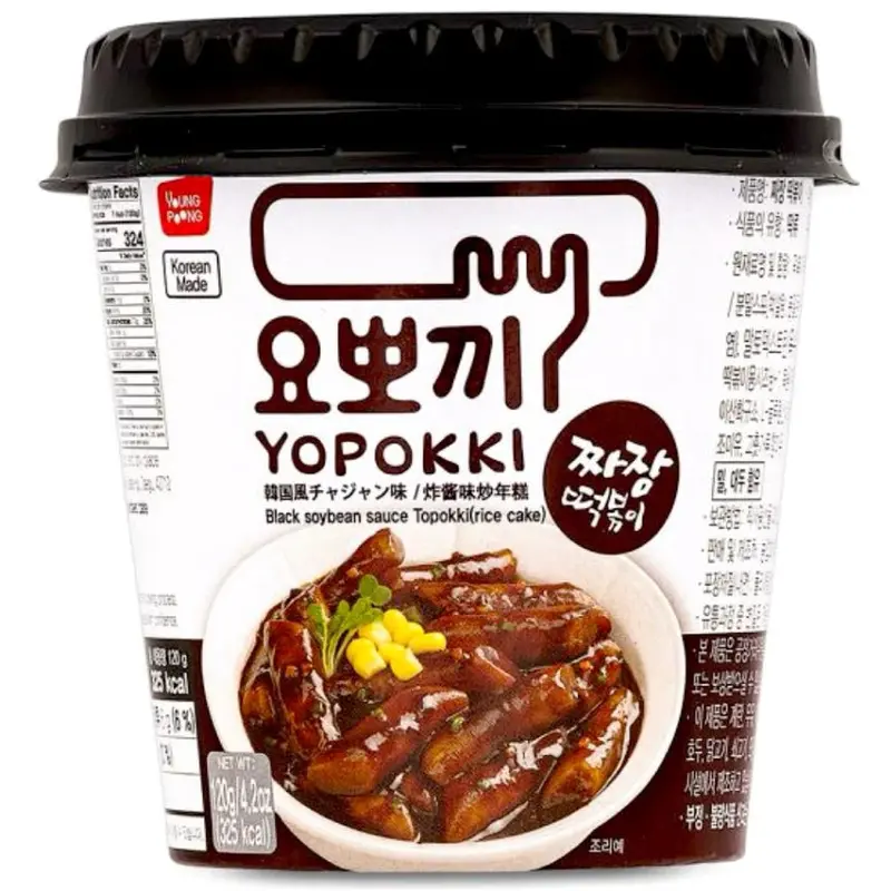 Young Poong Yopokki Jjajang Topokki Cup Banh gao sot Jjajang 120g x 1