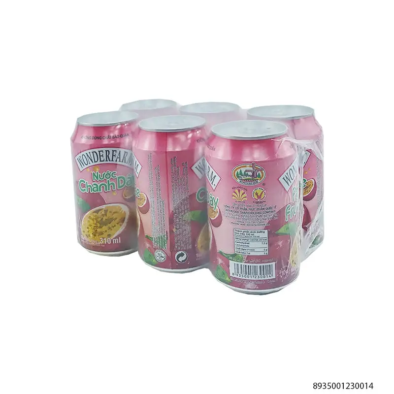 Wonderfarm Passion Fruit Juice Nuoc Chanh Day 330ml x 24(Box)