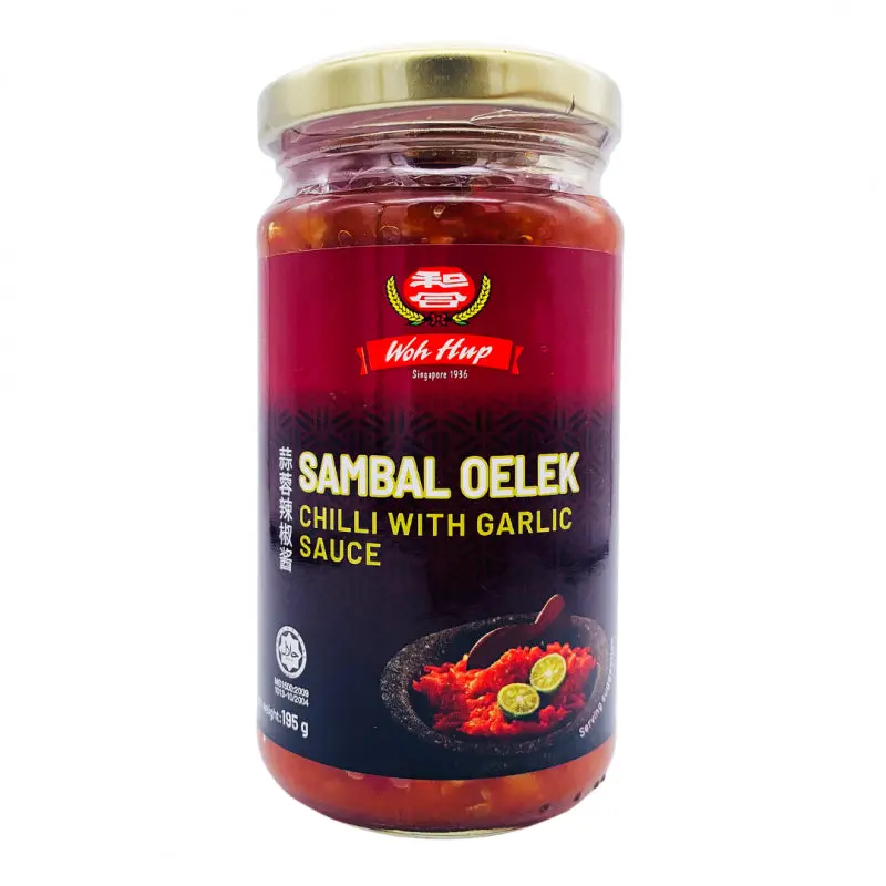 Woh Hup Sambal Oelek sauce Gia vi Sambal 195g x1